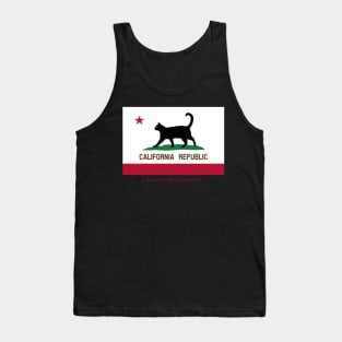 Black Kat Theatre California Flag Tank Top